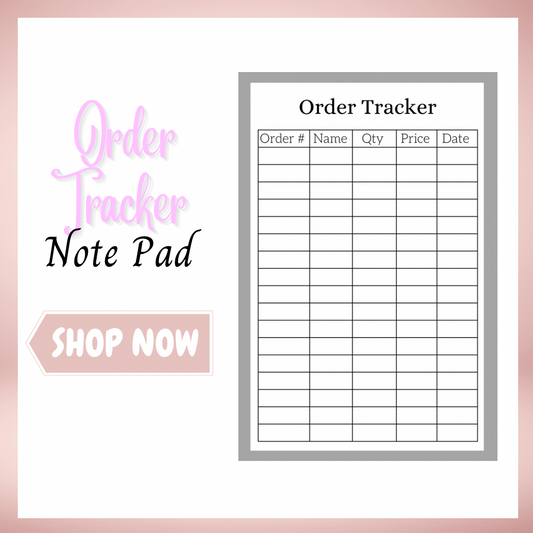 Order Tracker Notepad